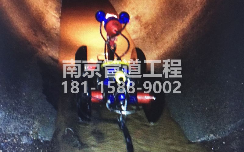 224青岛路管道机器人检测