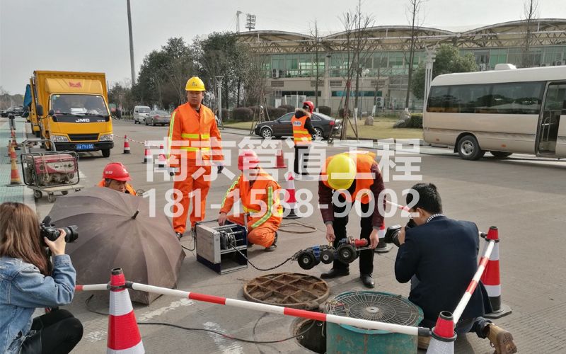 219青岛路管道检测