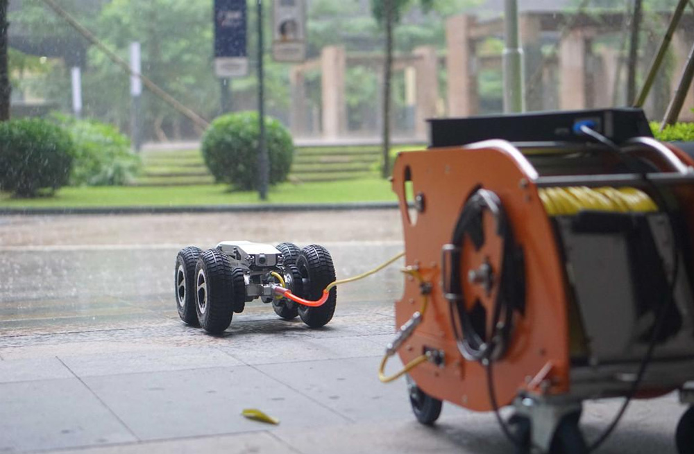 285青岛路管道检测机器人