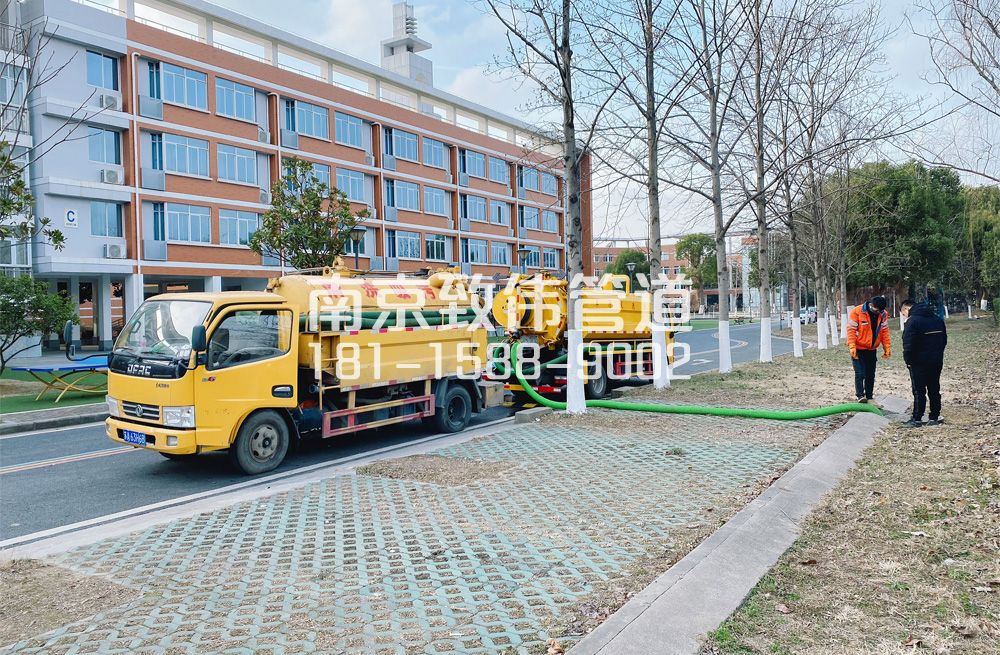 317青岛路某校污水井处理